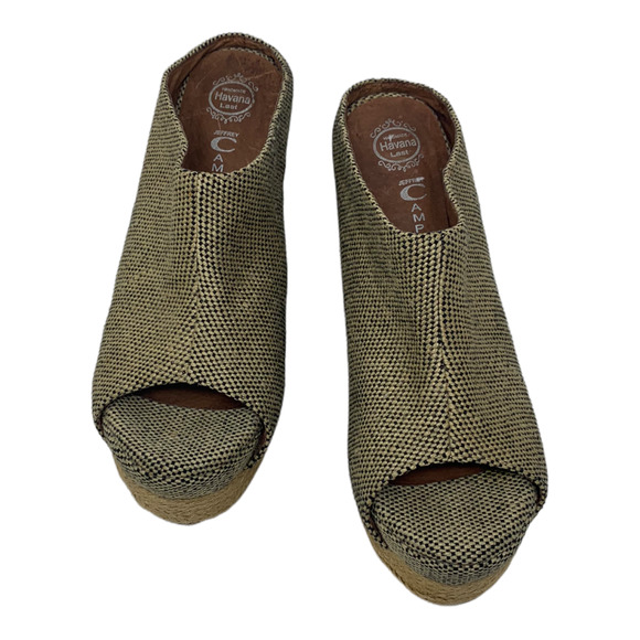 Jeffrey Campbell Virgo wedge platform sandals size 9 - Picture 11 of 12